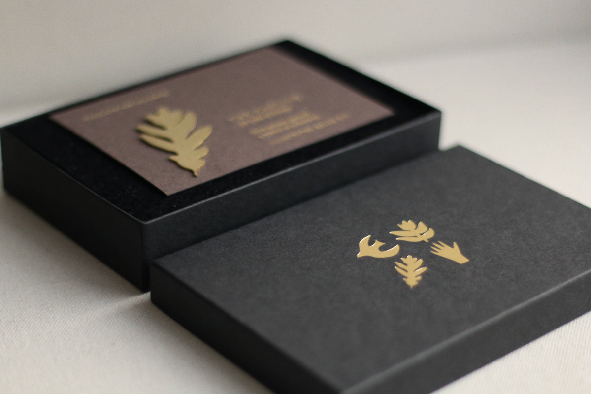 Solid Brass Brooch Pin - The Oakling (Oak Leaf)