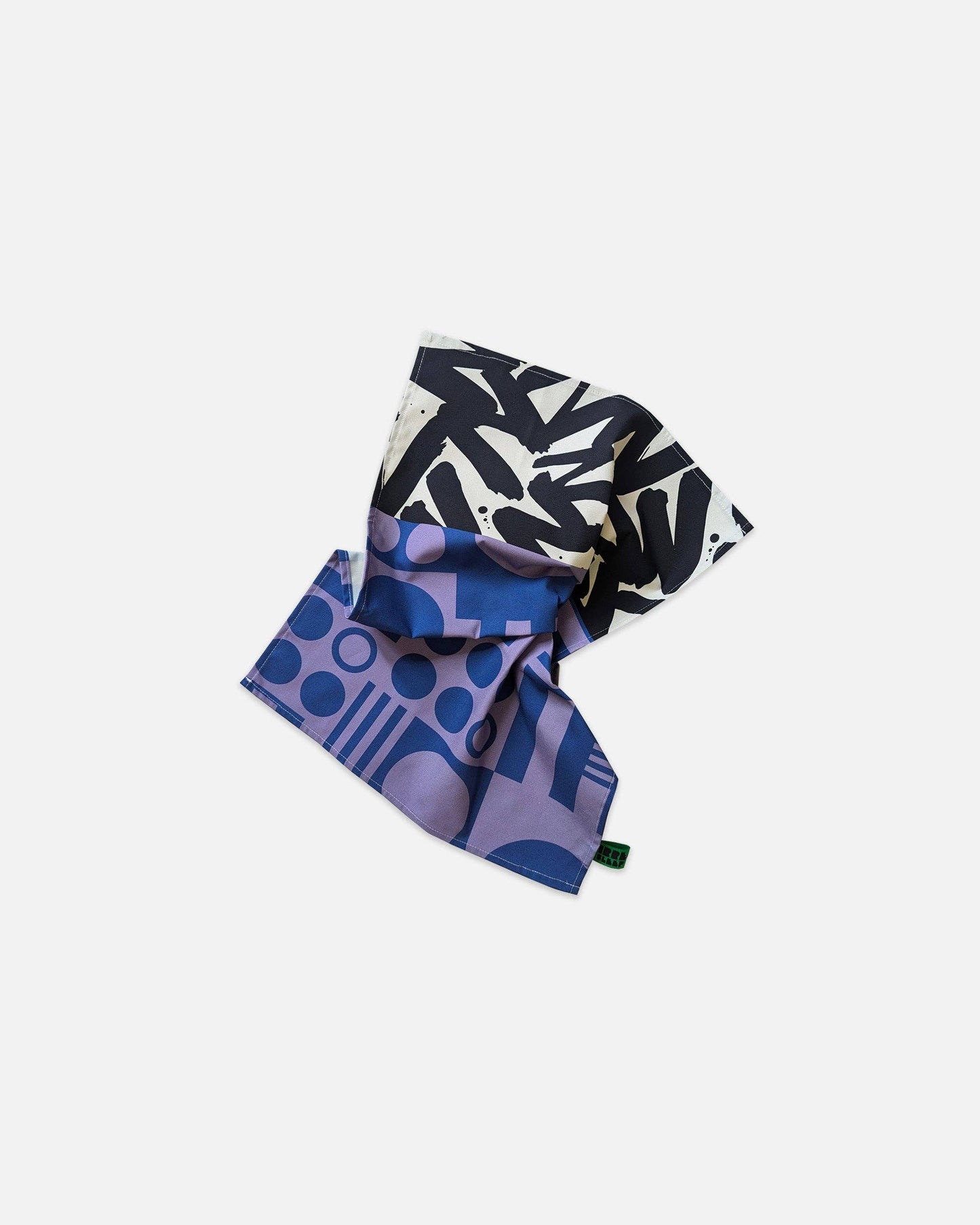 Organic Cotton Tea Towel (Blueberry)