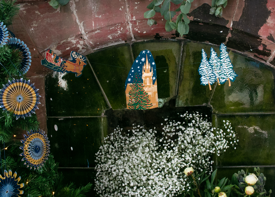 Skyline Sewn Garland by East End Press