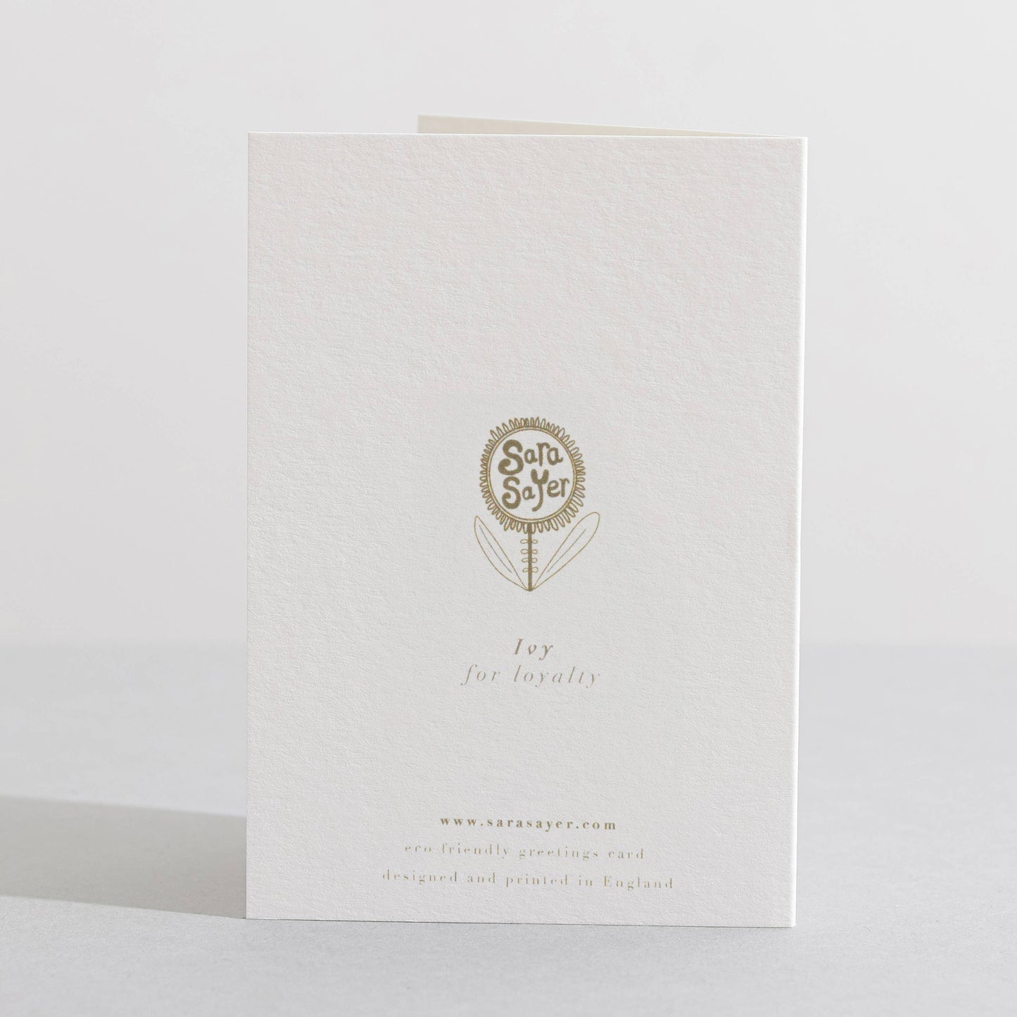 Iris Mini Card by Sara Sayer