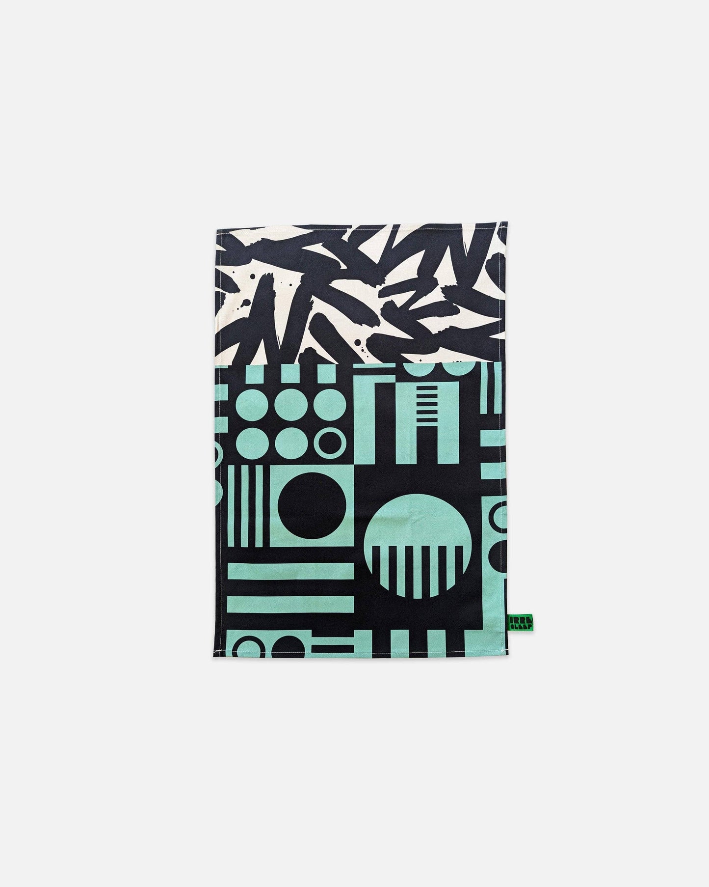 Organic Cotton Tea Towel (Cool Mint)