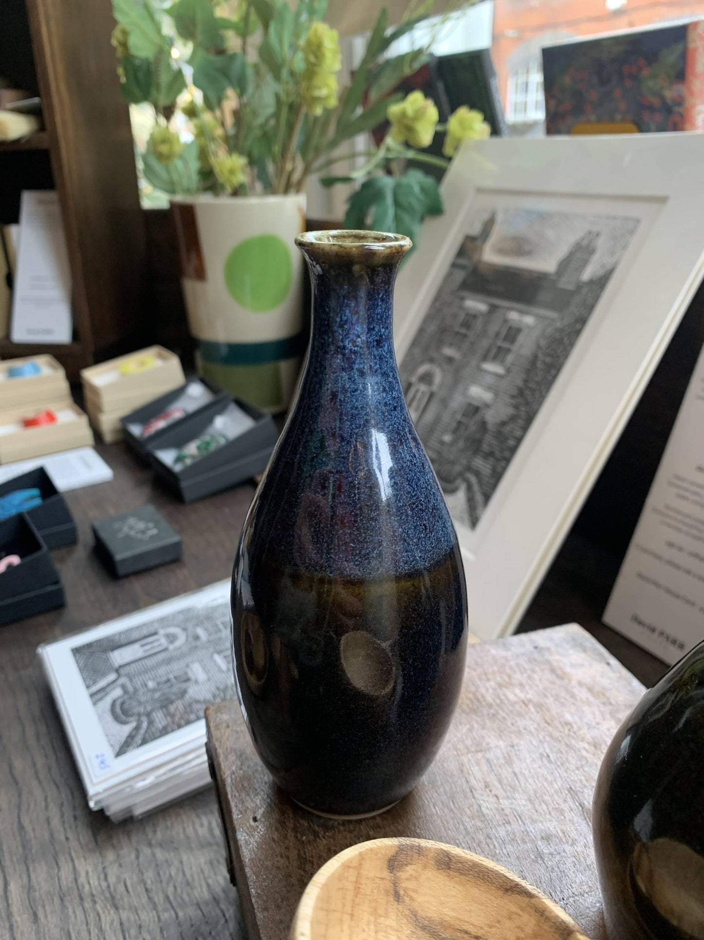 Bottle Vase by Kate Webber (Dark)