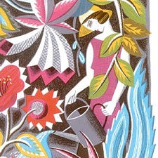 Jardin de Suzanne by Clare Curtis (A/P)