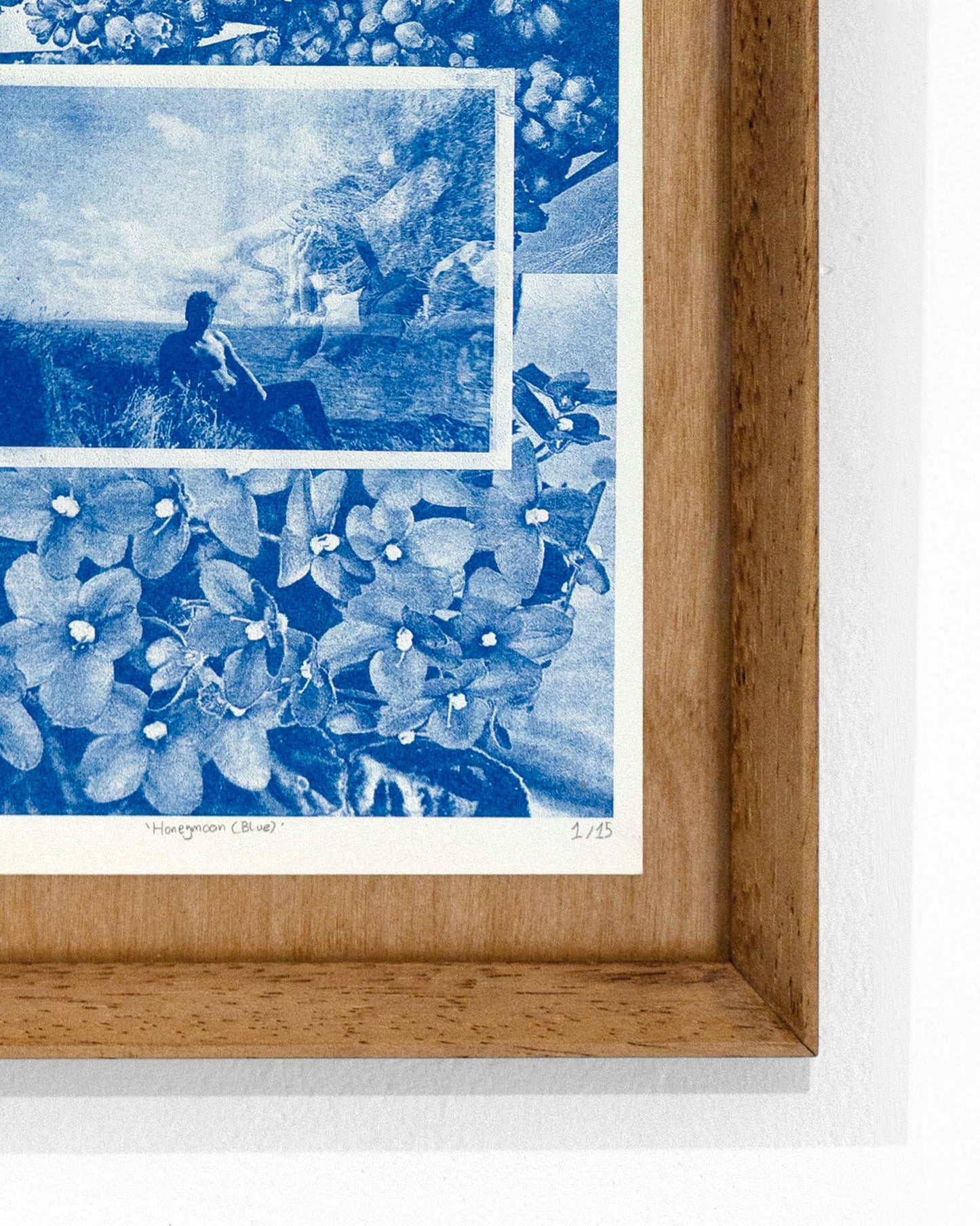Honeymoon (Blue) (Unframed) by Sid White Jones
