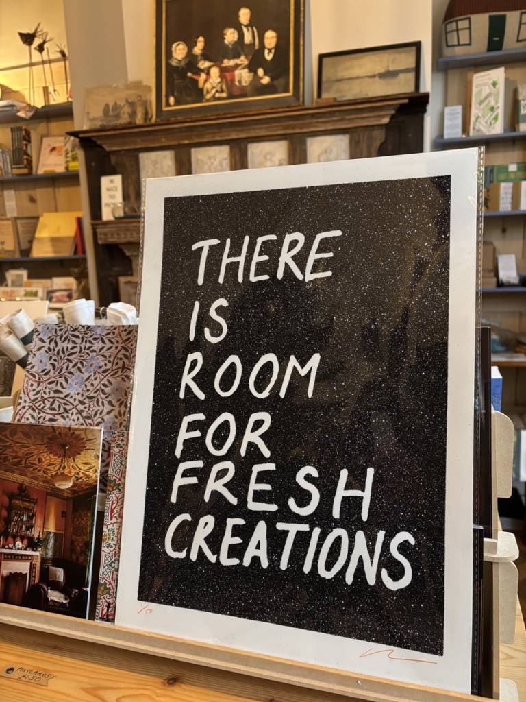 There is Room for Fresh Creations Edition Screenprint by Adam Bridgland