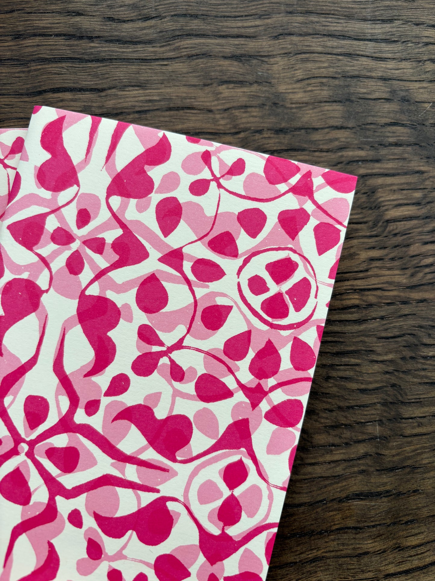 Very Slim List Book by Cambridge Imprint (Dappled Pink)