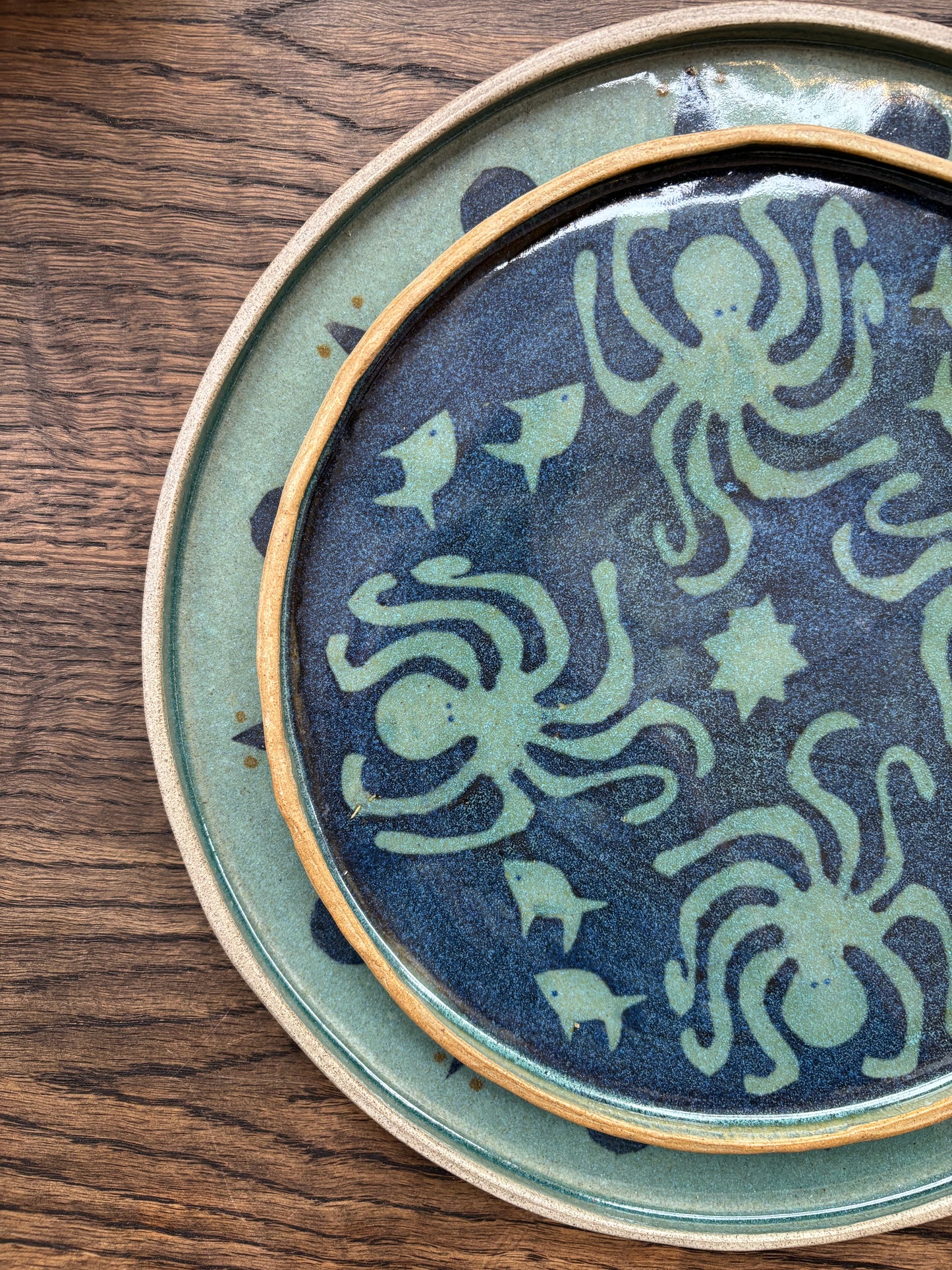 Large Ceramic Plate by Zoe Hardinge