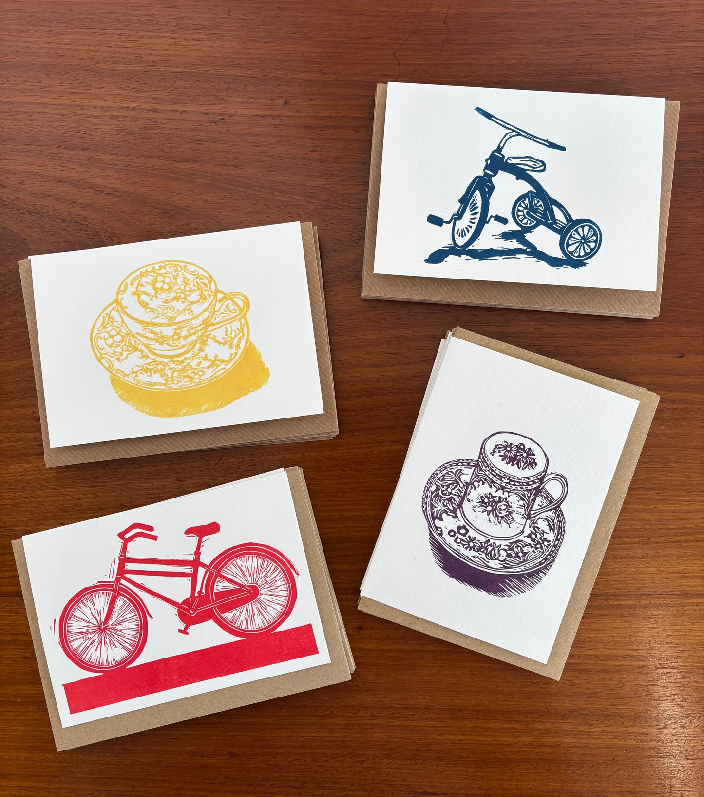 Retro Trike Card by Sarah Vigliotti