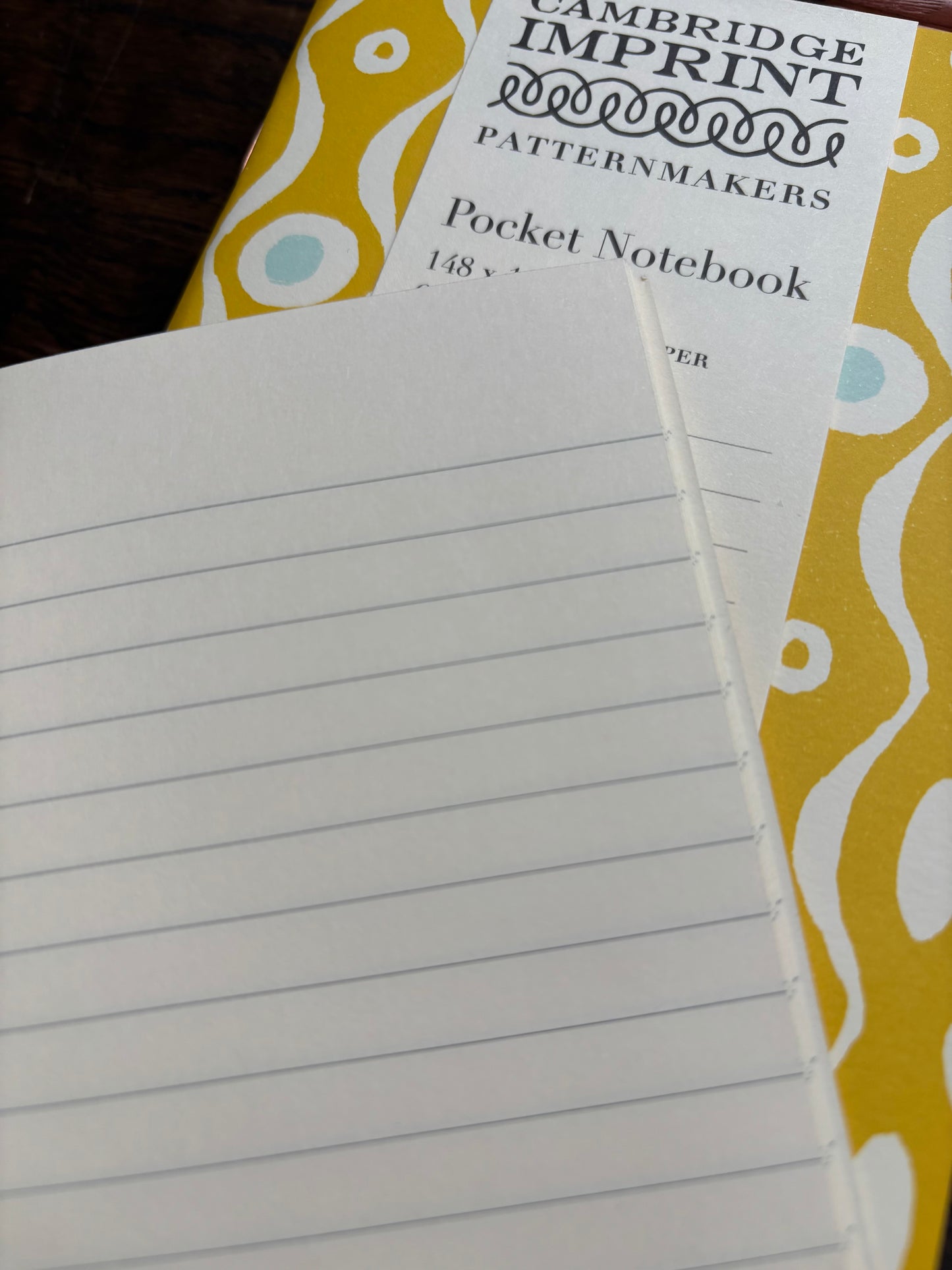 Pocket Notebook by Cambridge Imprint (Yellow)