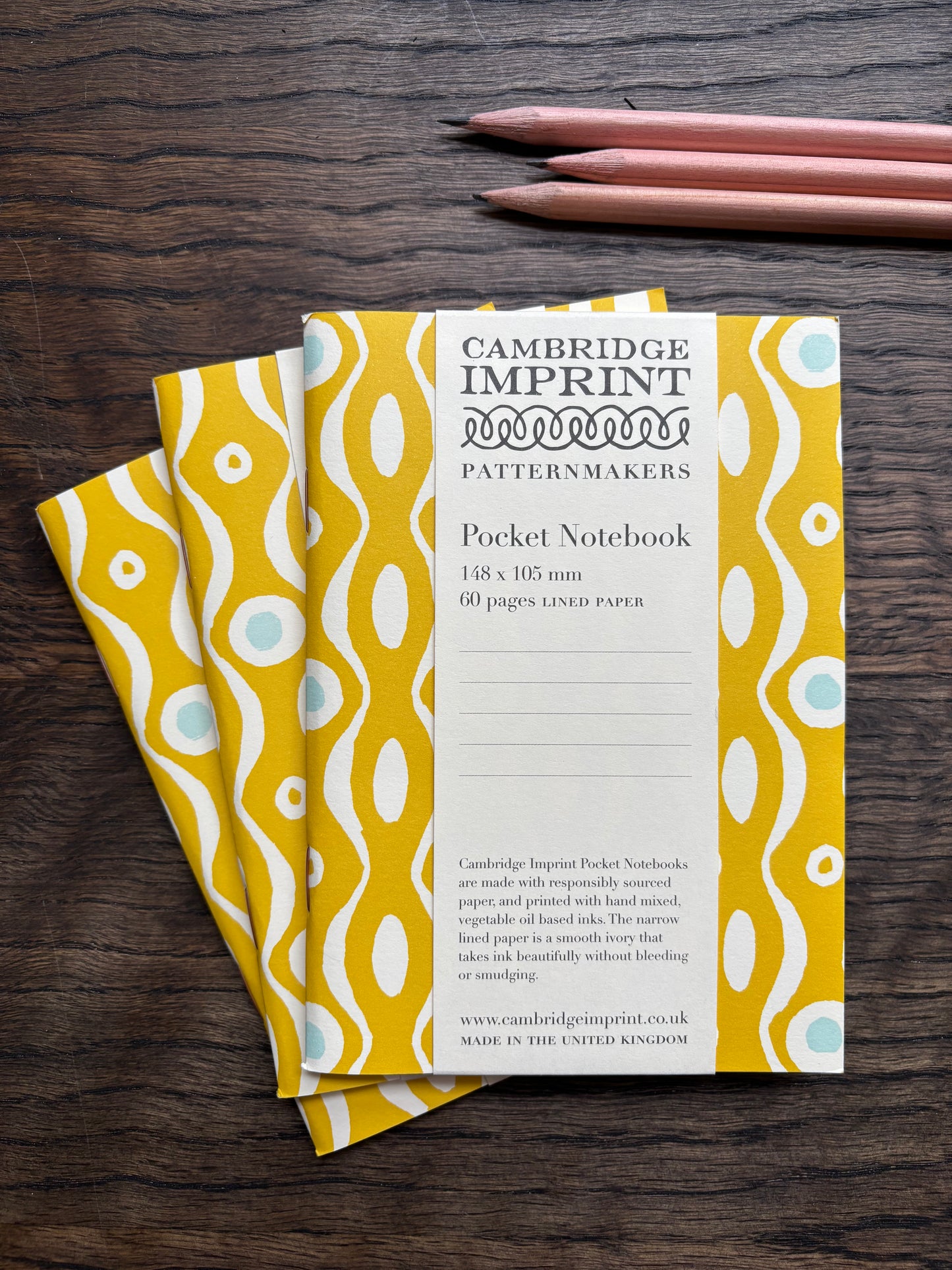 Pocket Notebook by Cambridge Imprint (Yellow)