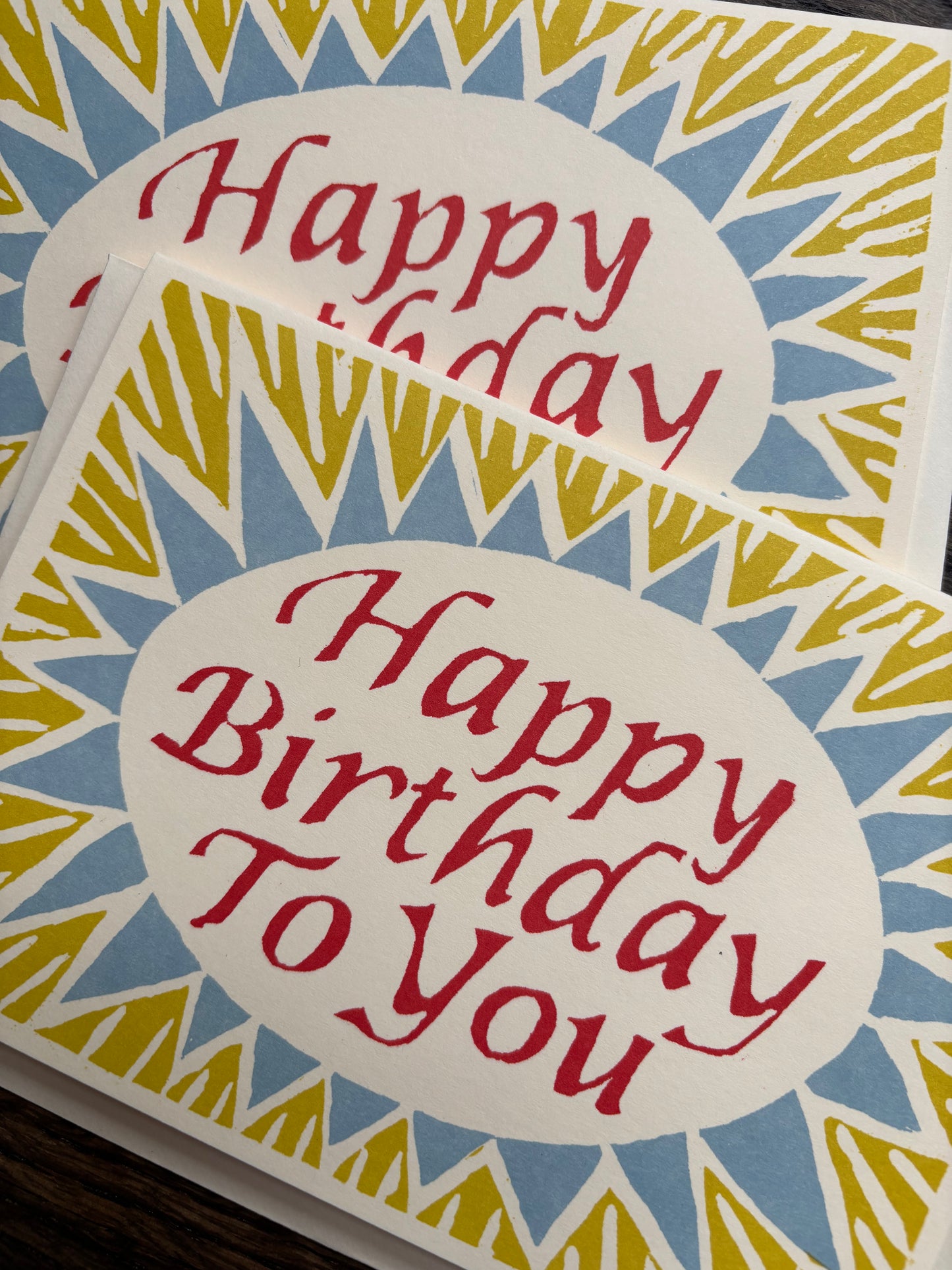 Happy Birthday to You Card by Cambridge Imprint (Yellow)