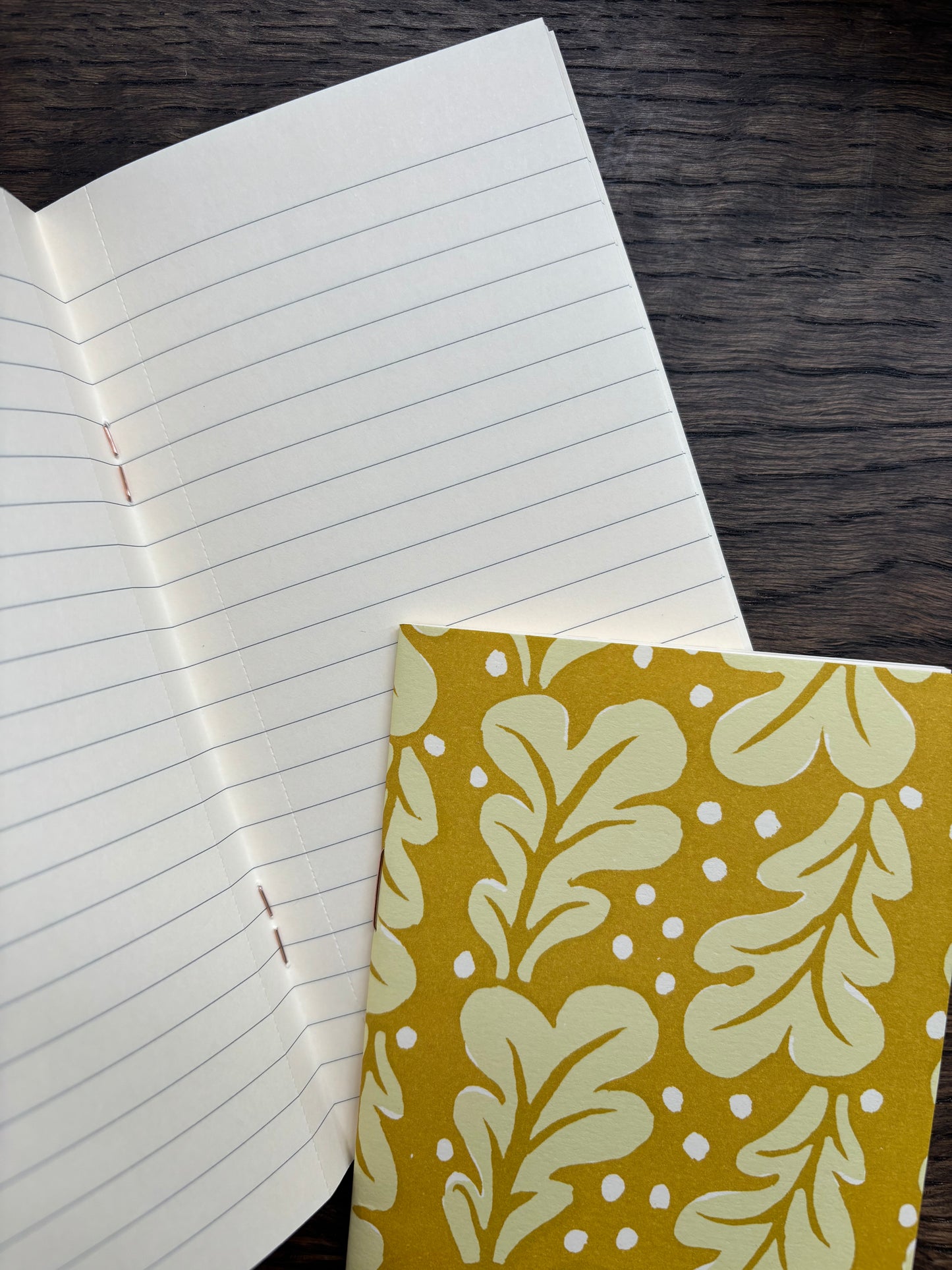 Very Slim List Book by Cambridge Imprint (Quercus Mustard)