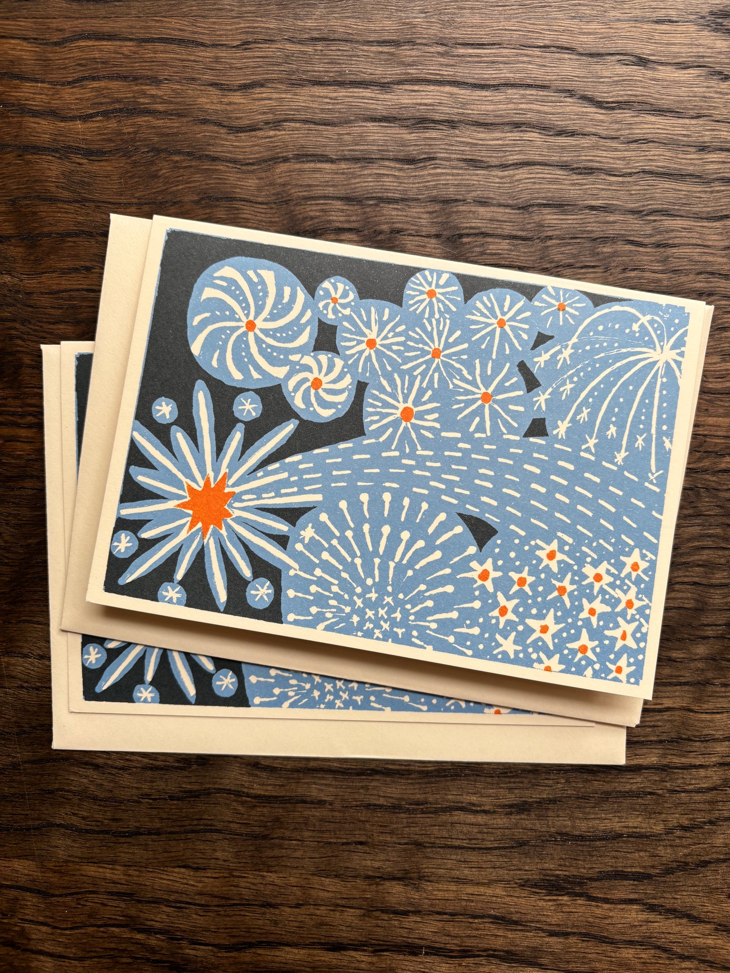 Fireworks Card by Cambridge Imprint