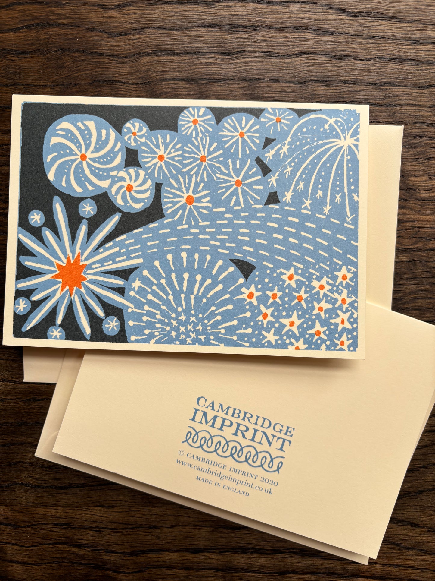 Fireworks Card by Cambridge Imprint