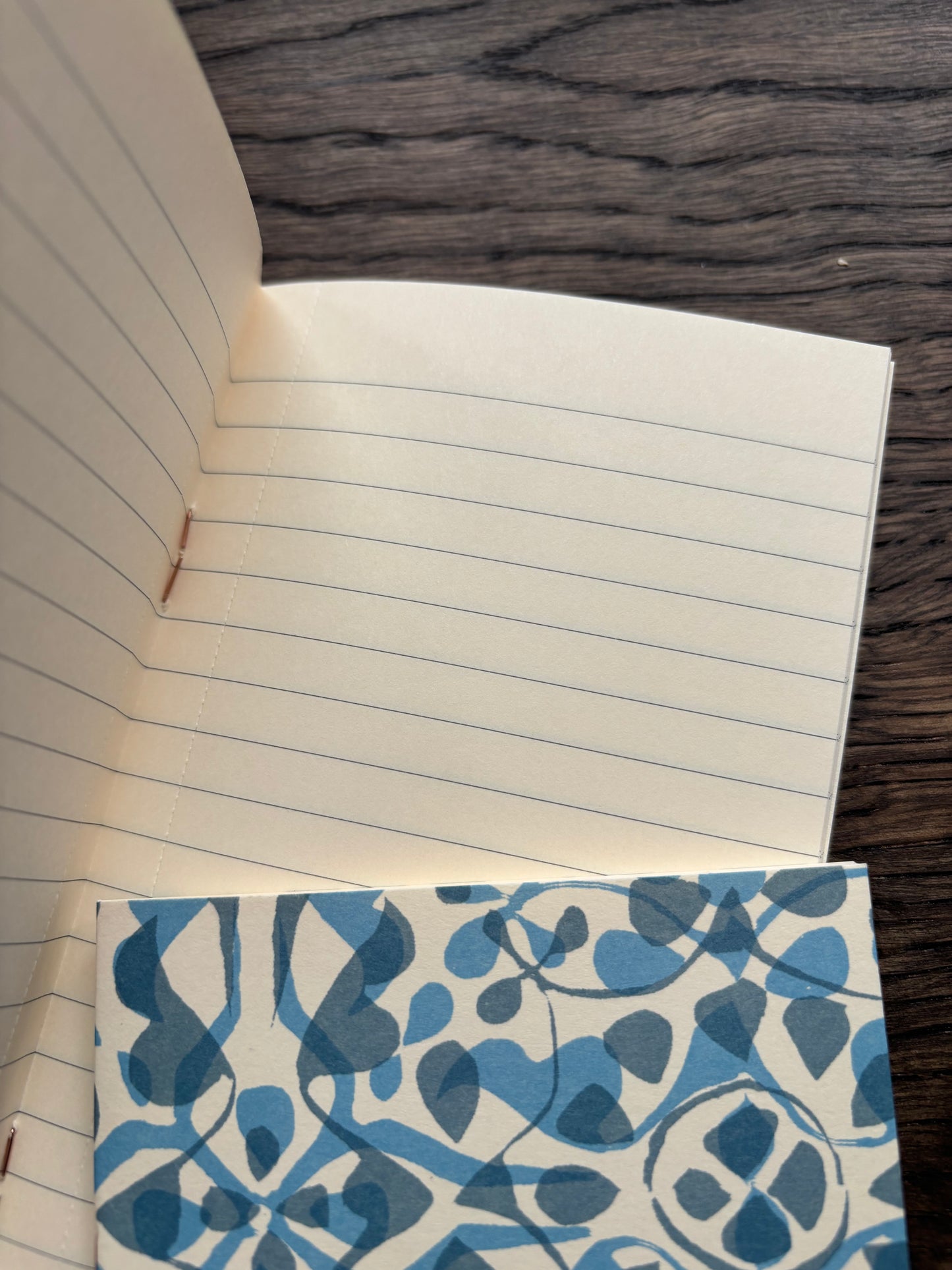 Very Slim List Book by Cambridge Imprint (Dappled Blue)