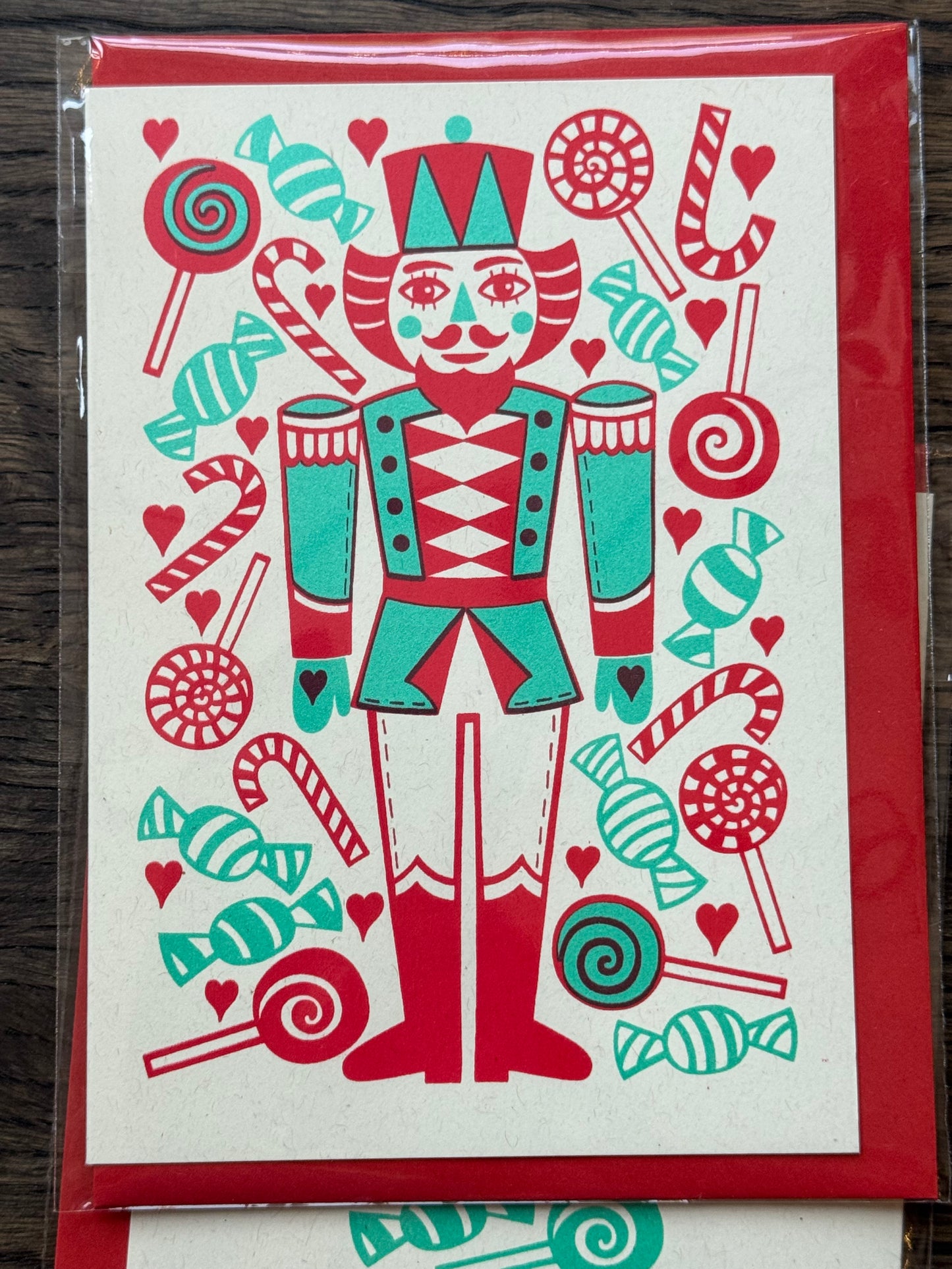 Nutcracker Card by Karoline Rerrie