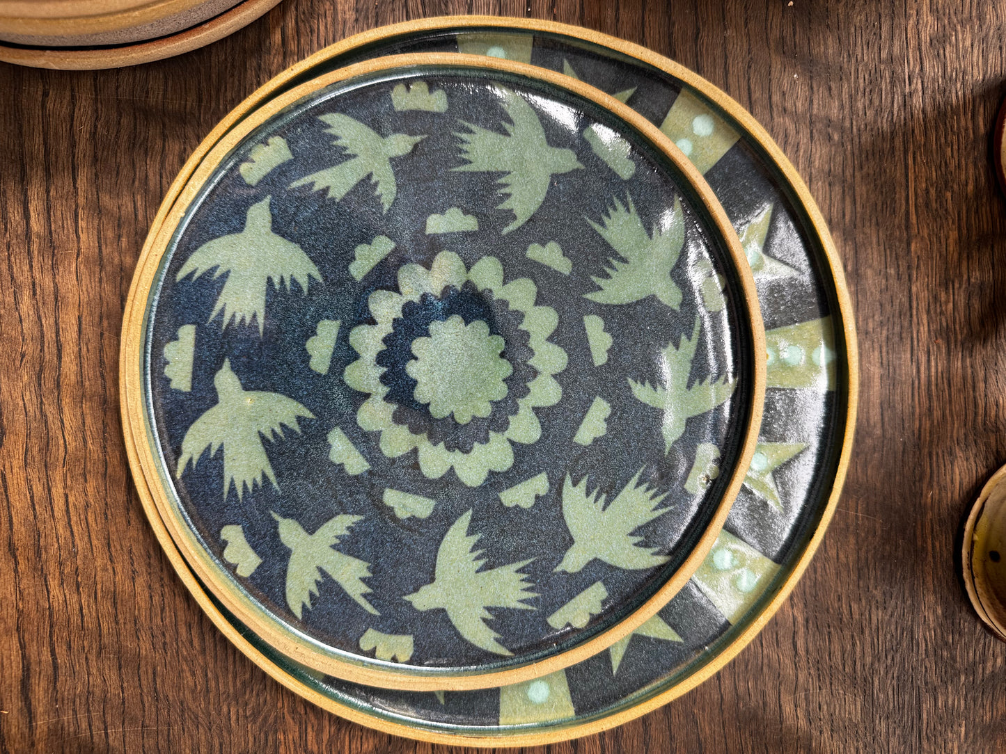 Large Ceramic Plate by Zoe Hardinge