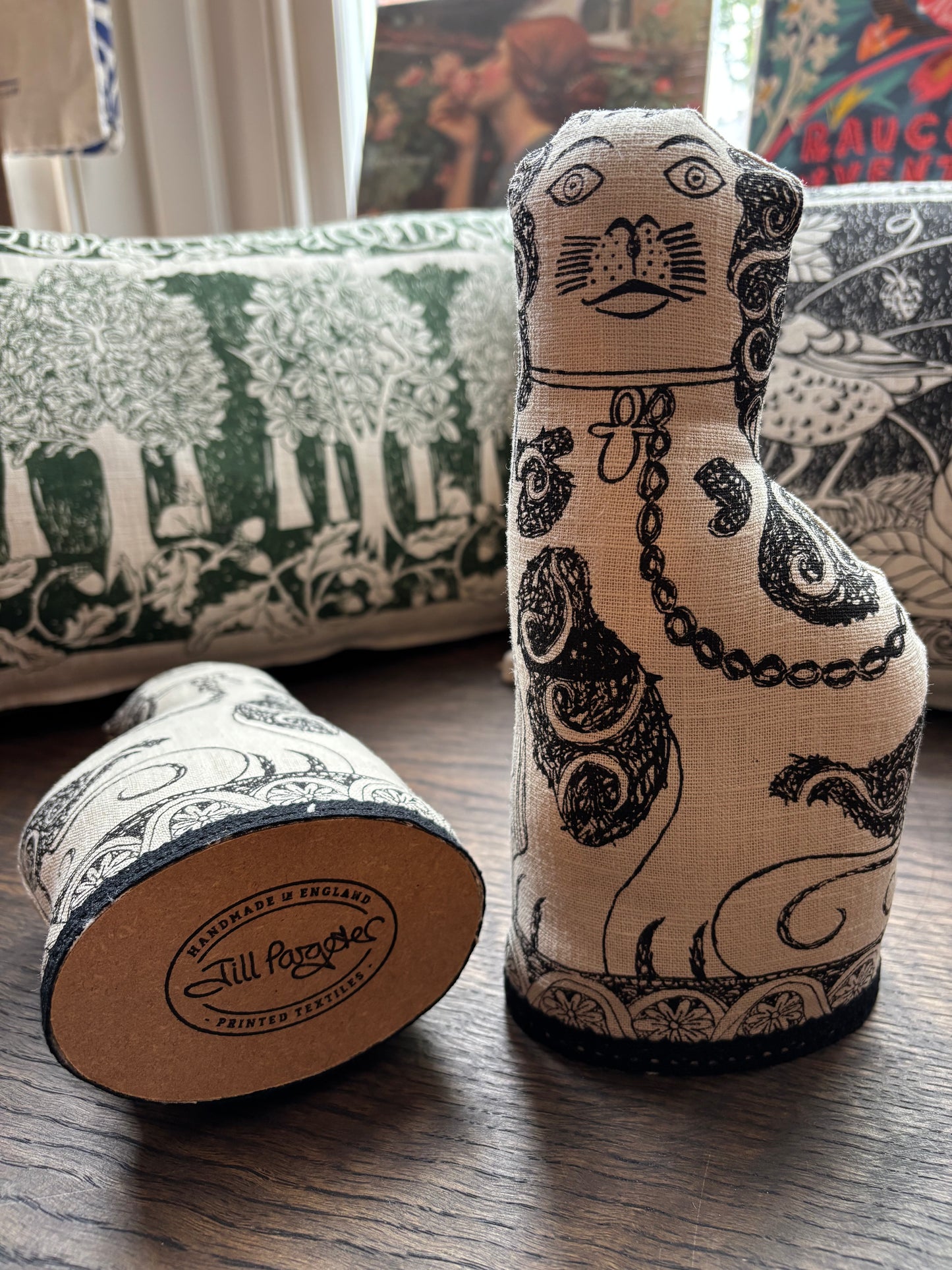 Jill Pargeter Linen Dog Figure