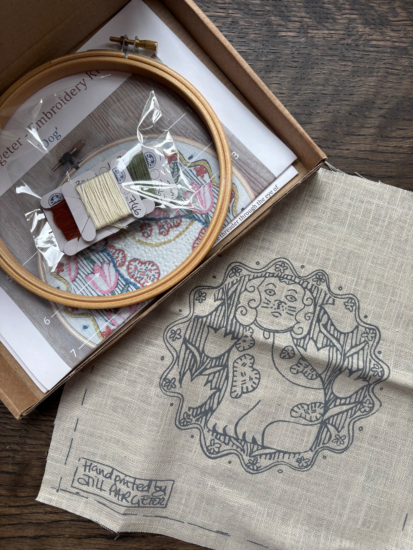 Jill Pargeter Dog Embroidery Kit