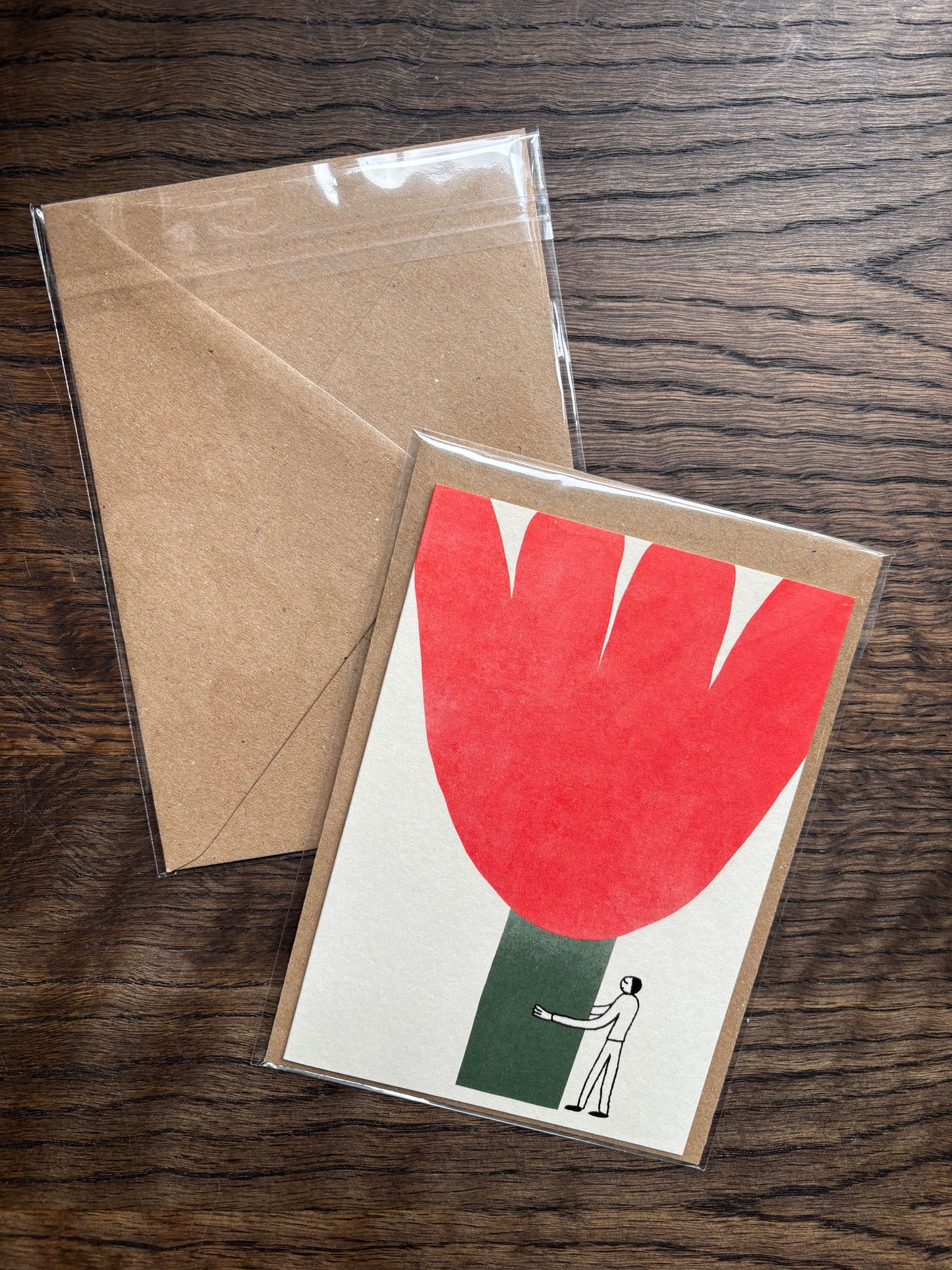 Big Flower For You Card by Marcello Velho