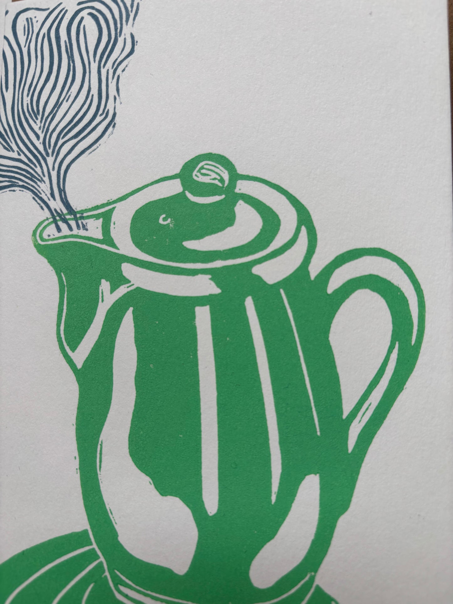 Coffee Pot Card by Sarah Vigliotti