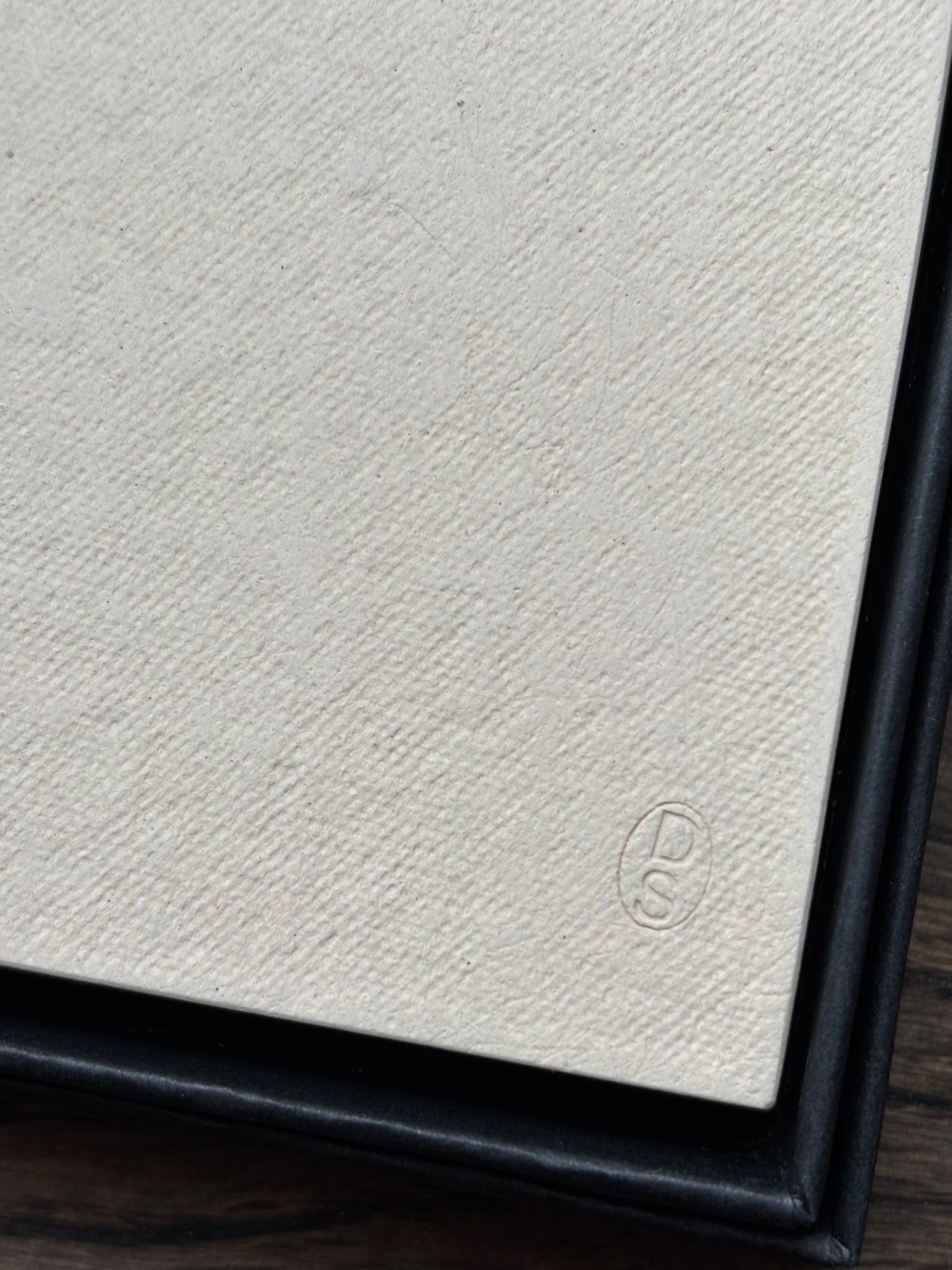 Blue Leaf Tile by David Stonehouse