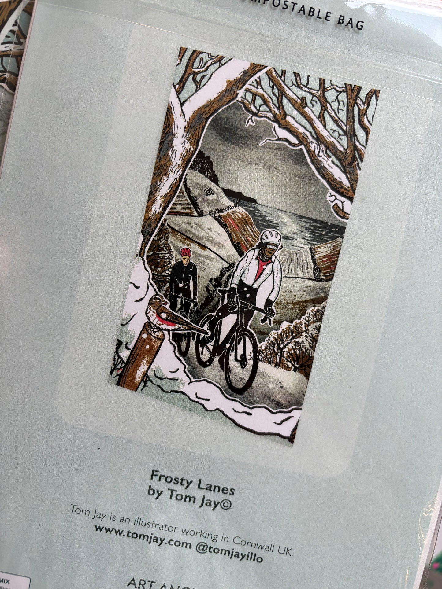 Frosty Lanes Card by Tom Jay