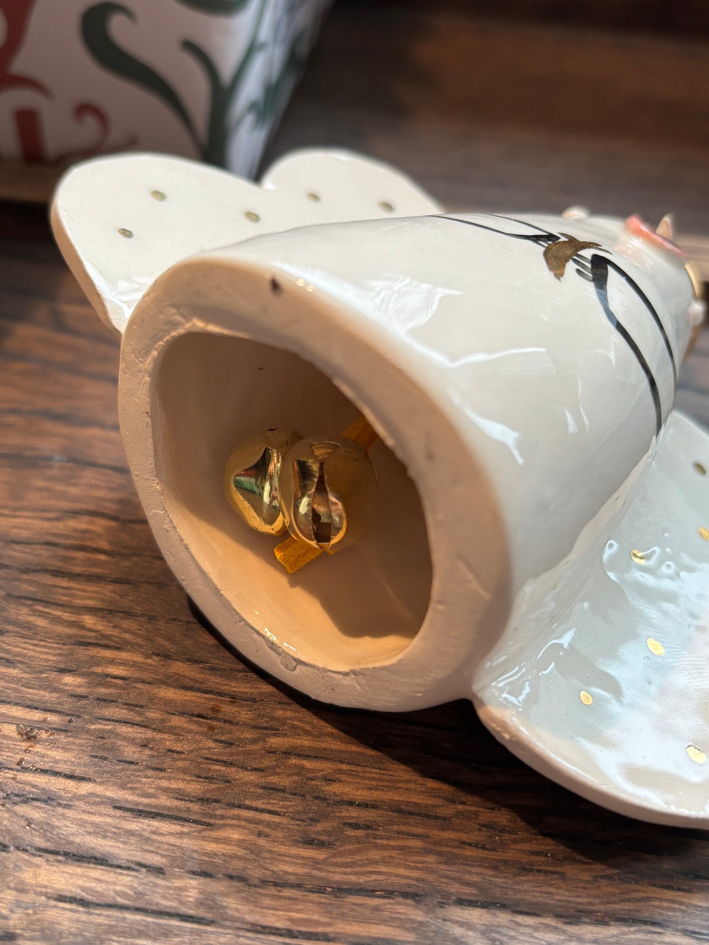 Ceramic Angel Ornament by Alex Sickling