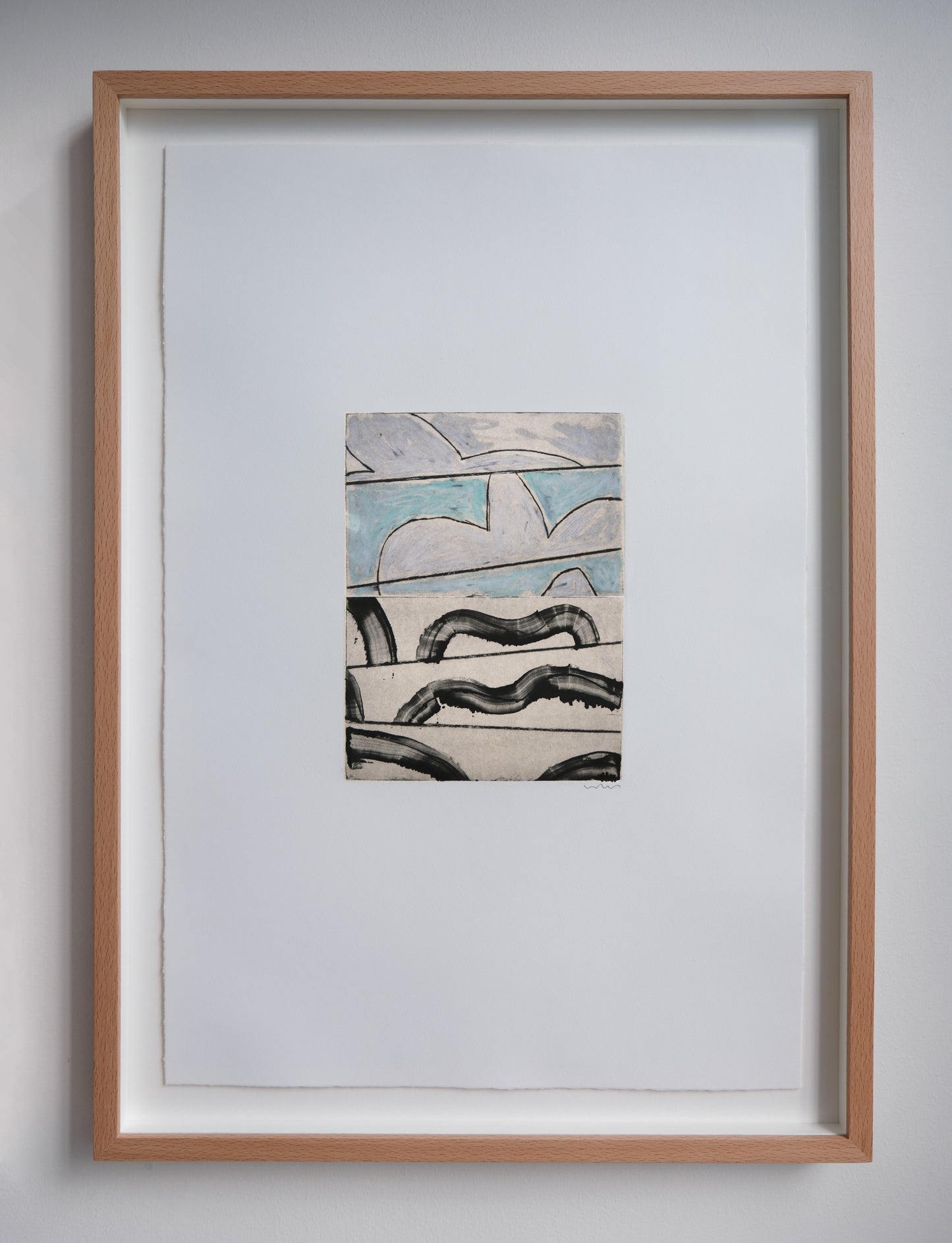 Pensamientos (Framed) (2025) by Ines Fernandez de Cordova