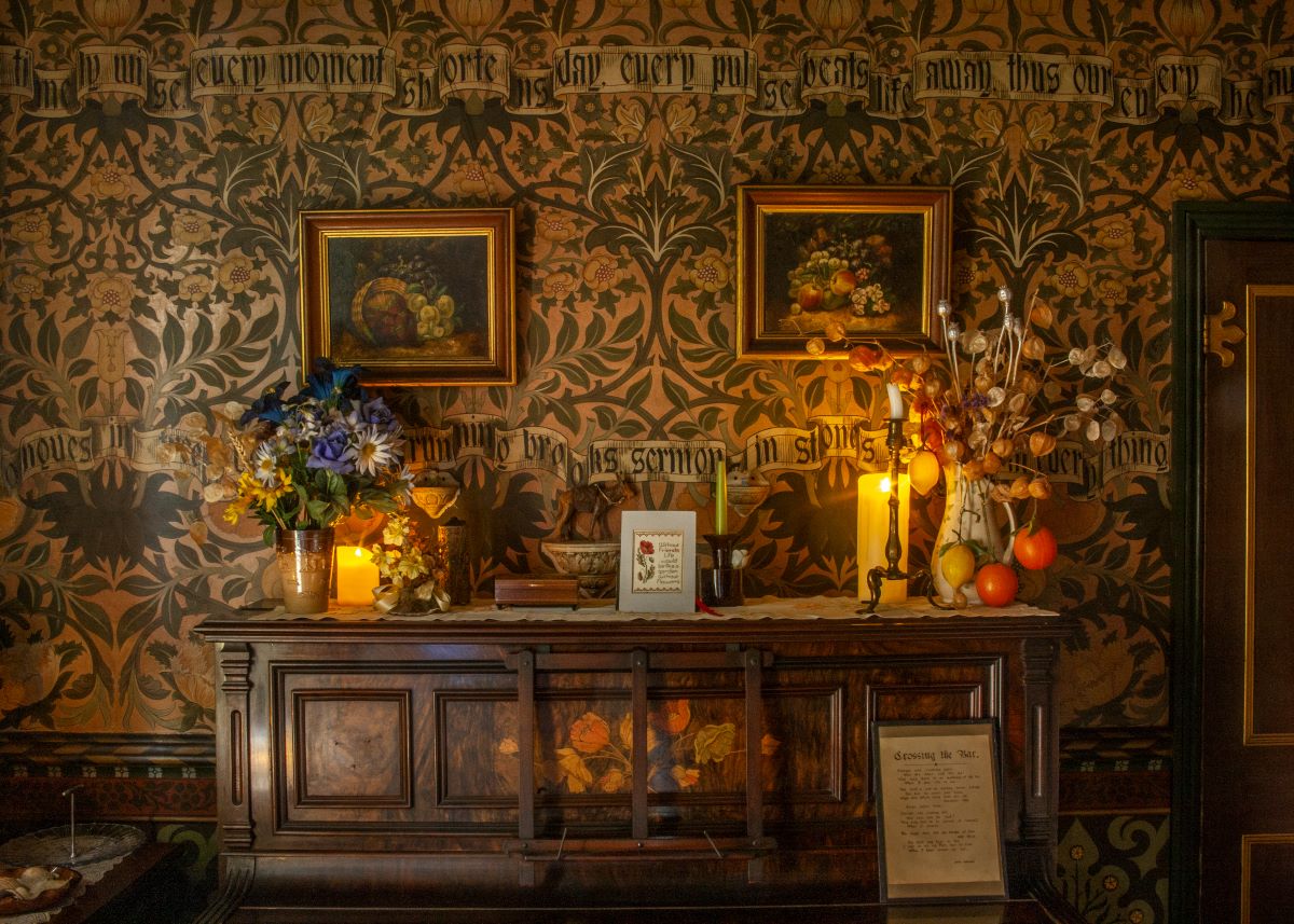 The Drawing Room Piano Postcard