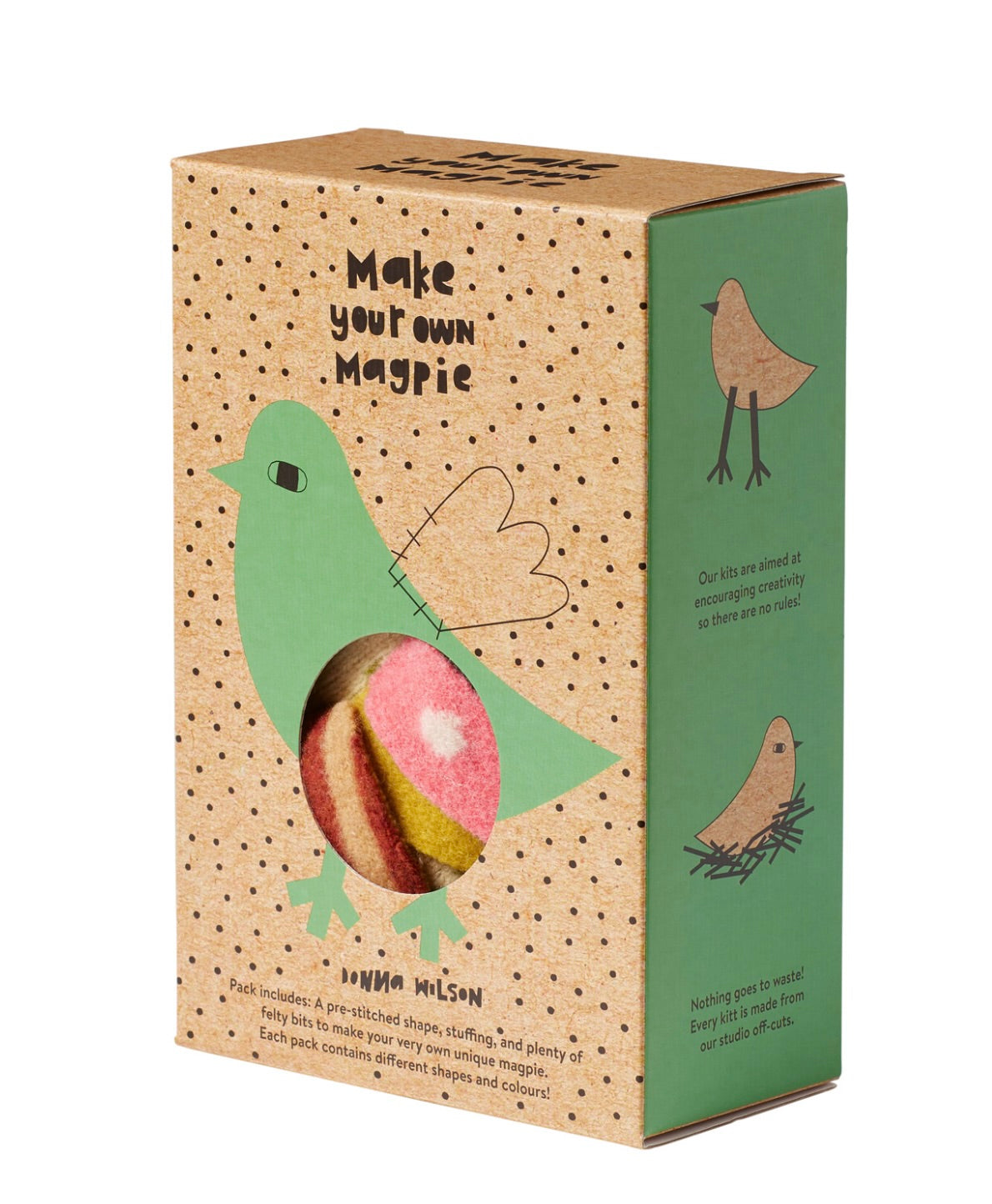Make Your Own Magpie Craft Kit by Donna Wilson