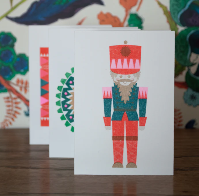 Boxed Set of Six Christmas Cards - Various