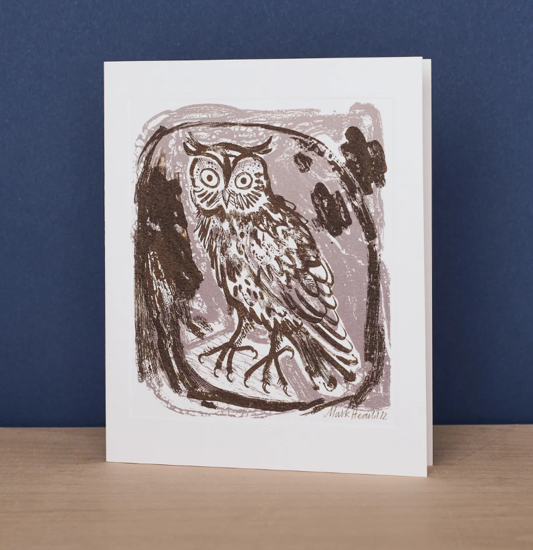Grußkarte „Advent Birds“ von Mark Hearld