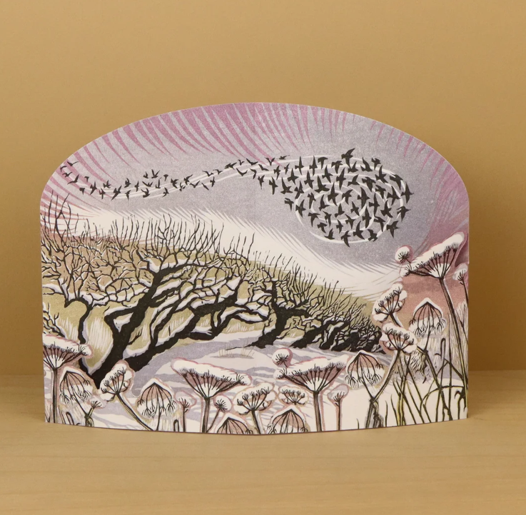 Midwinter Starlings by Niki Bowers