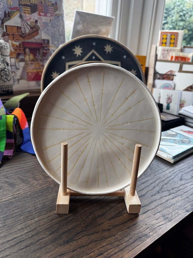 Medium Ceramic Plate by Zoe Hardinge