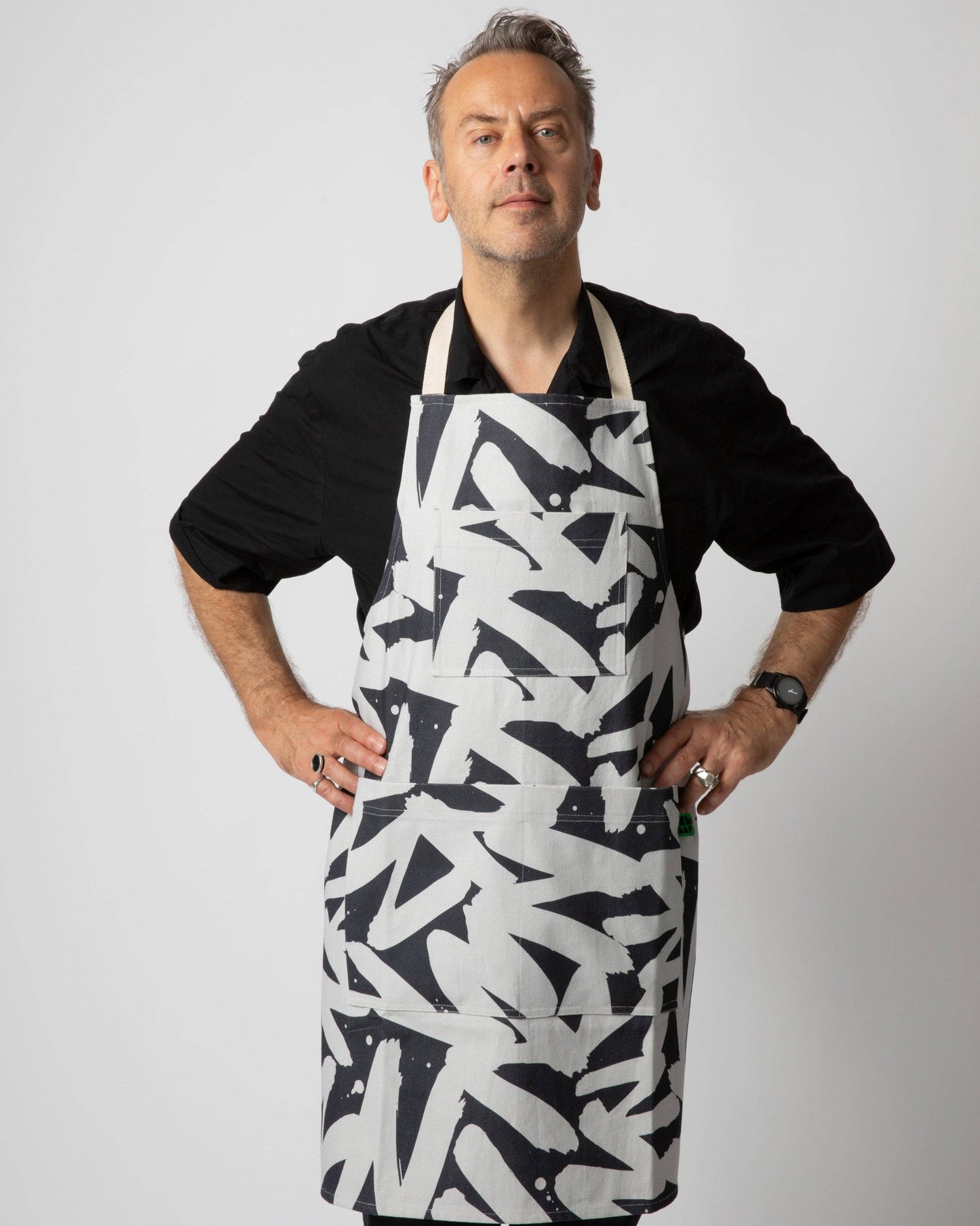 Cotton Apron by Irregular Sleep Pattern (Mono)