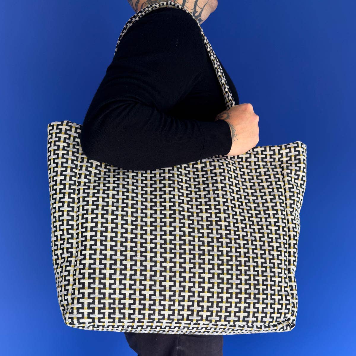 Extra Large Luxury Shopper Bag by Margo Selby (Zorba)