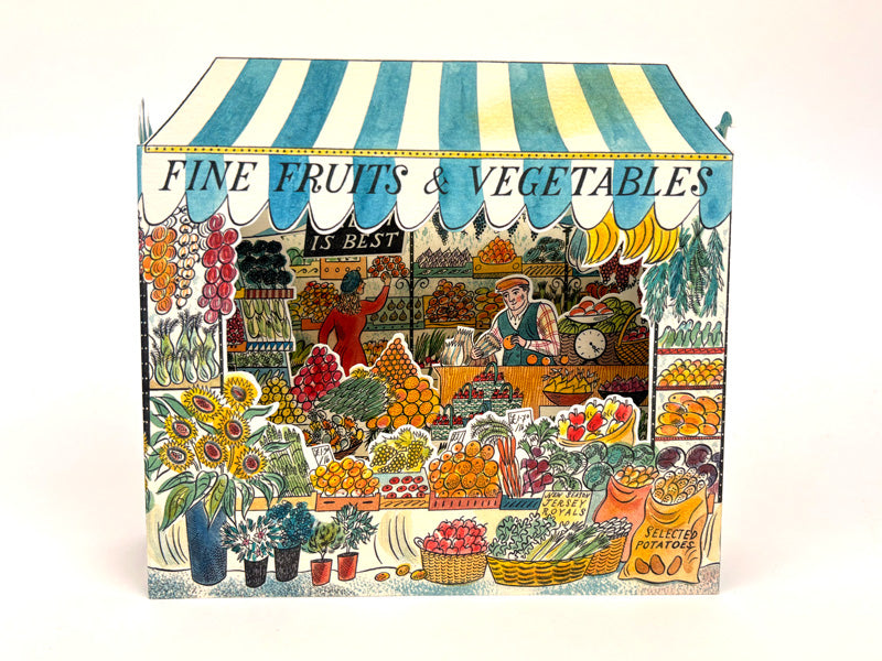 Fruits and Vegetables Pop-up Card by Emily Sutton