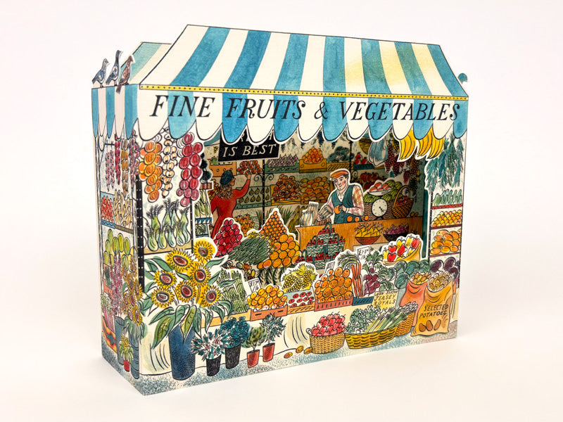 Fruits and Vegetables Pop-up Card by Emily Sutton