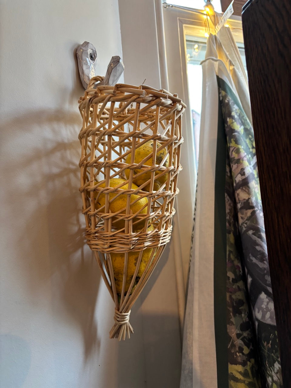 Ely Basketmaker Willow Snowflake Decoration