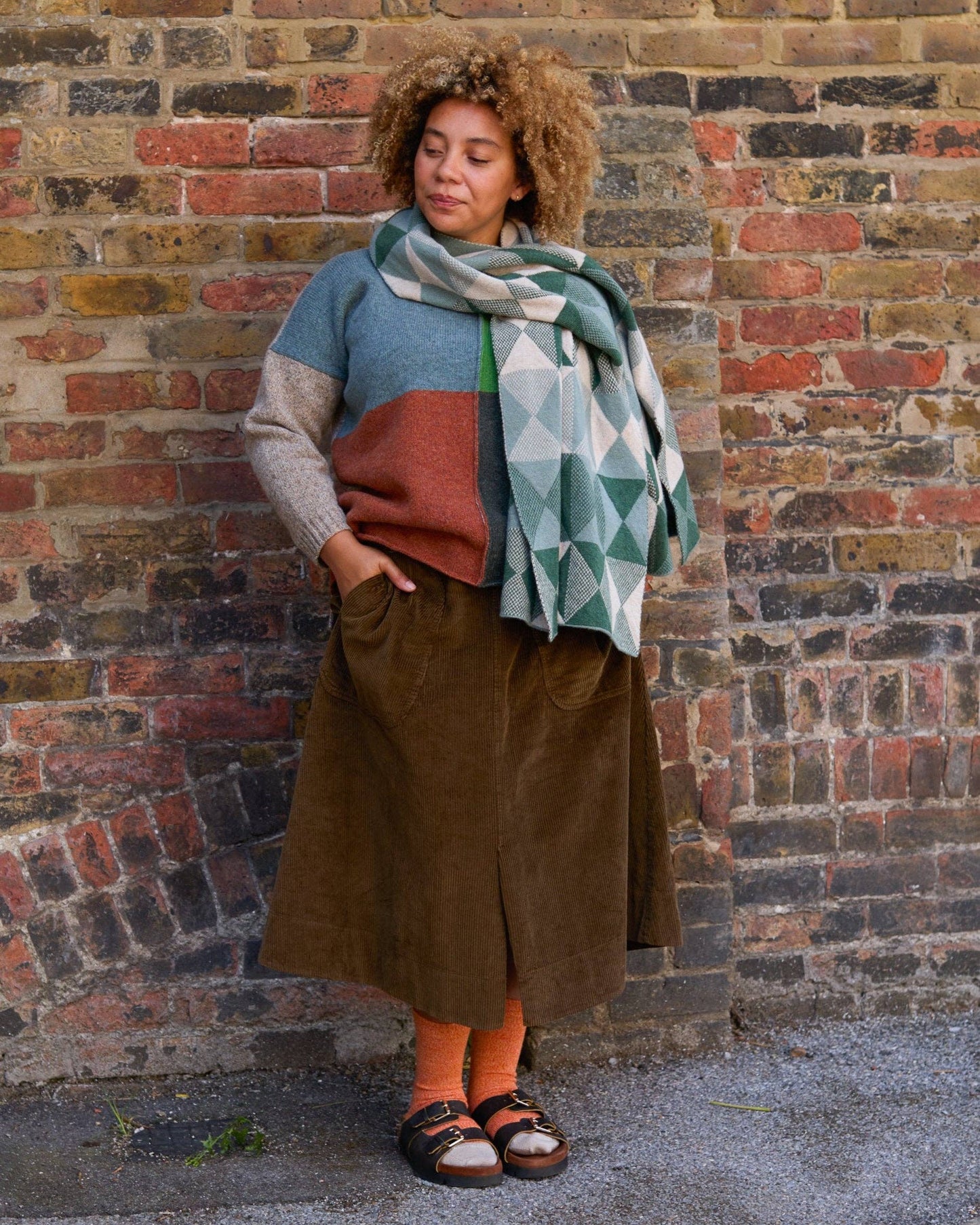 Merino Wool Socks by Rove (UK 4-7) | Tangerine