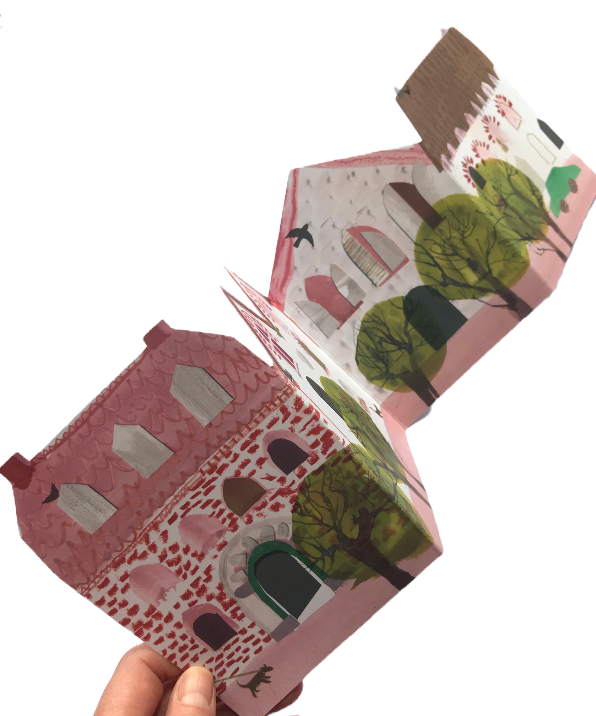 Little Street Concertina Card