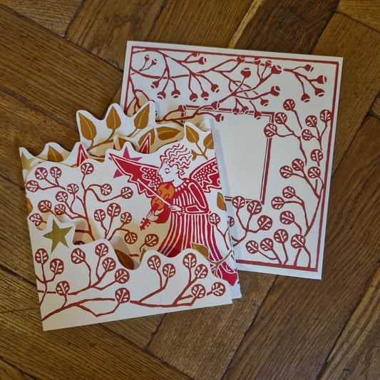 Splendid Leaves and Berries Card by Cambridge Imprint