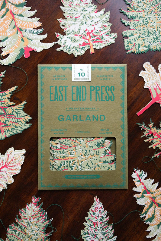 Forest Sewn Garland by East End Press