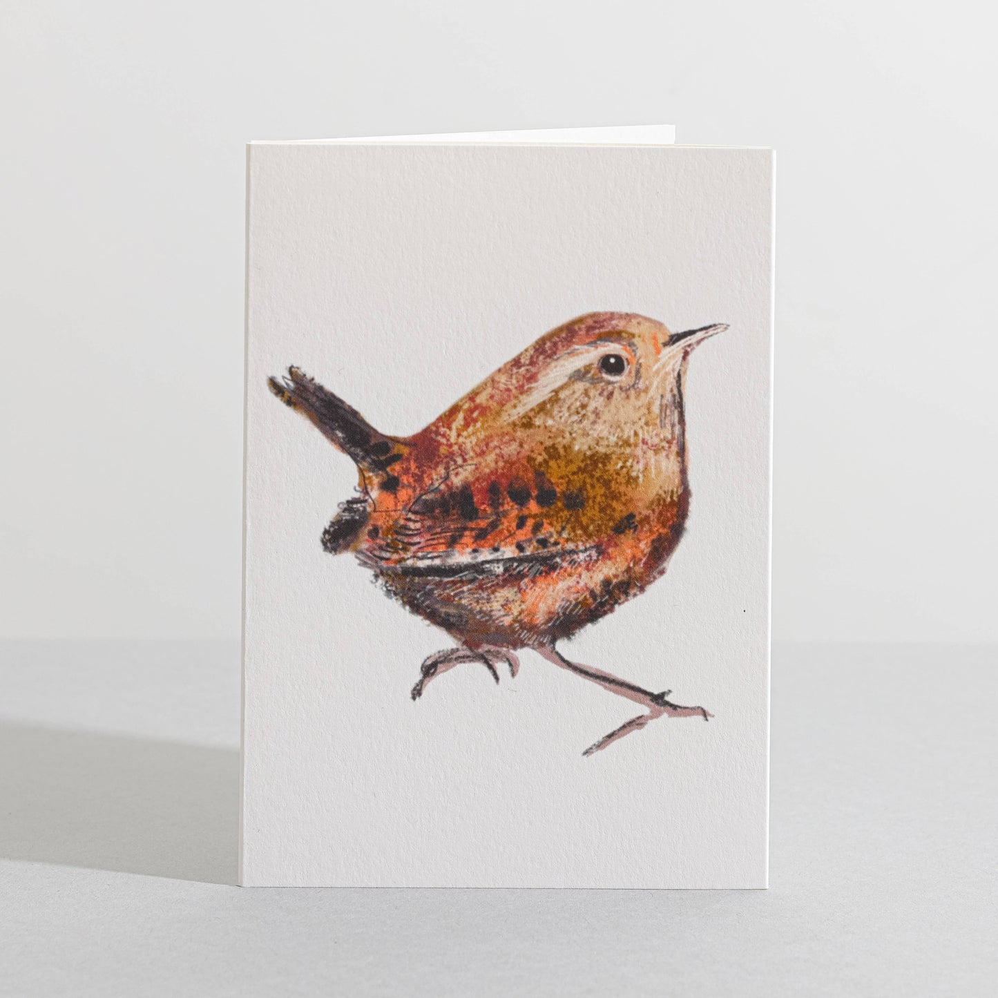 Wren Concertina Card by Sara Sayer
