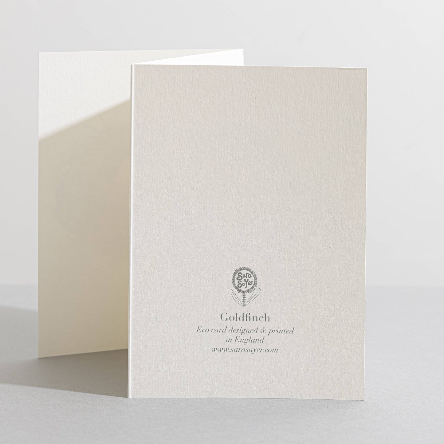 Goldfinch Concertina Card by Sara Sayer