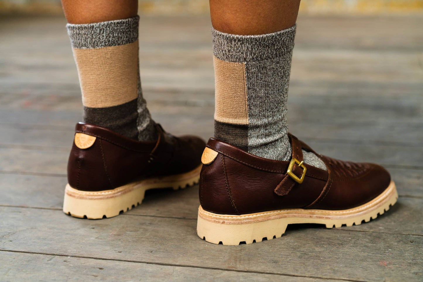 Organic Cotton Socks by Rove (UK 4-7) | Coffee