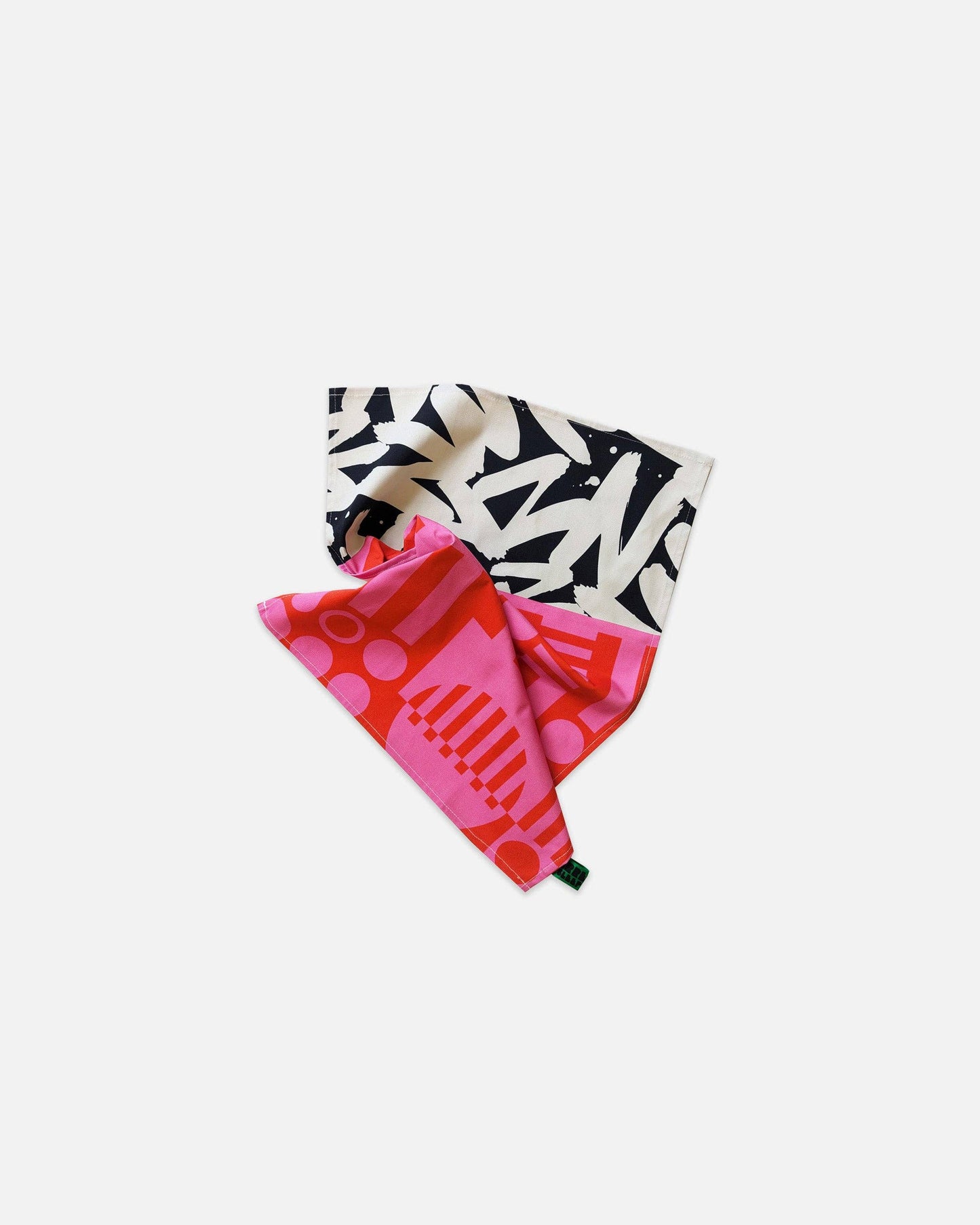 Organic Cotton Tea Towel in Hot Pink: Hot Pink