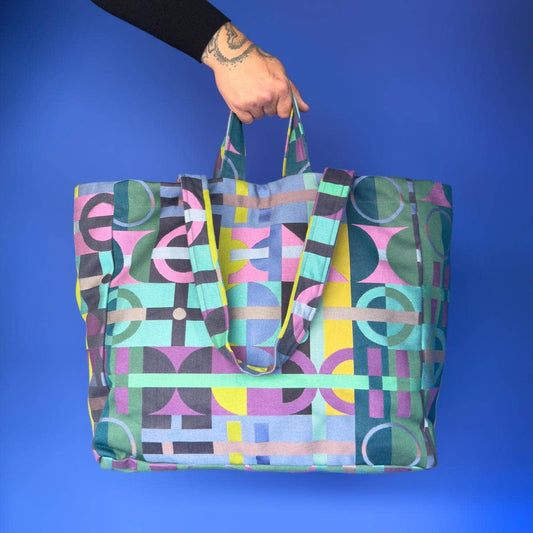 Extra Large Luxury Shopper Bag by Margo Selby (Flux)