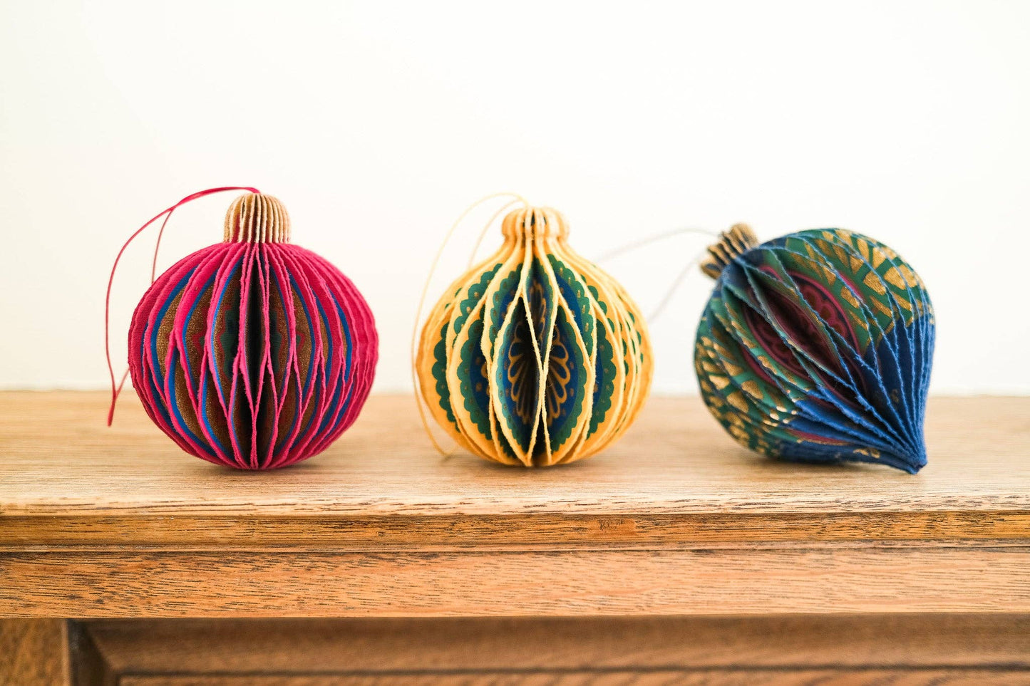 Yellow Bauble Honeycomb